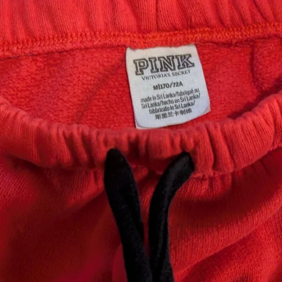 Victoria's Secret PINK Sweat Pants with Black Lettering - Picture 5 of 7